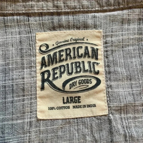 American Republic shirt size Large - Picture 2 of 3